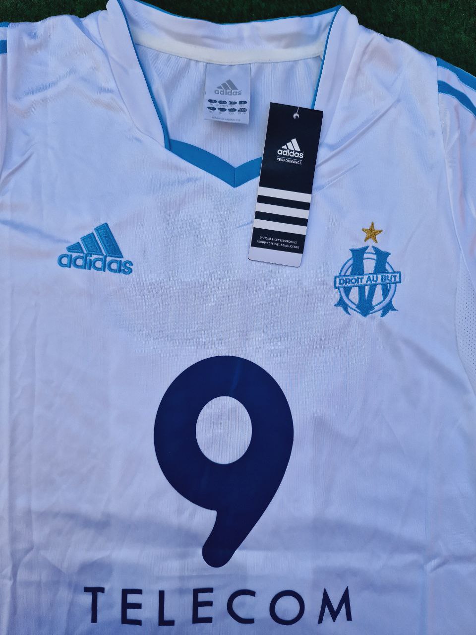 2003/04 Olympique Marseille Didier Drogba Home OM Football Jersey – 4