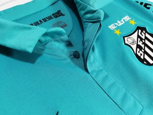 Neymar JR Number #10 Santos FC 2011 2012 Retro Jersey – Detailed View