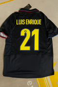 1997 Luis Enrique Barcelona Retro Season Retro Football Jersey – Back View
