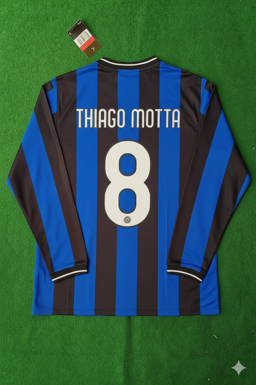 2010 Thiago Motta - Inter Champions League Final Football Jersey – Back View