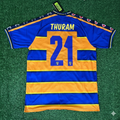 Lilian Thuram Parma Calcio 98-99 Retro Football Jersey – Back View