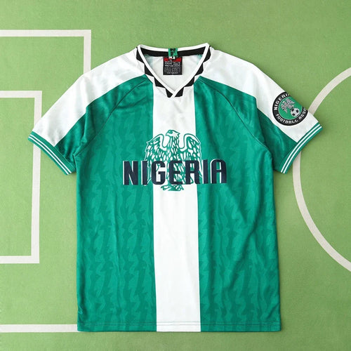 1996 Nigeria Home Retro Football Jersey – Back View