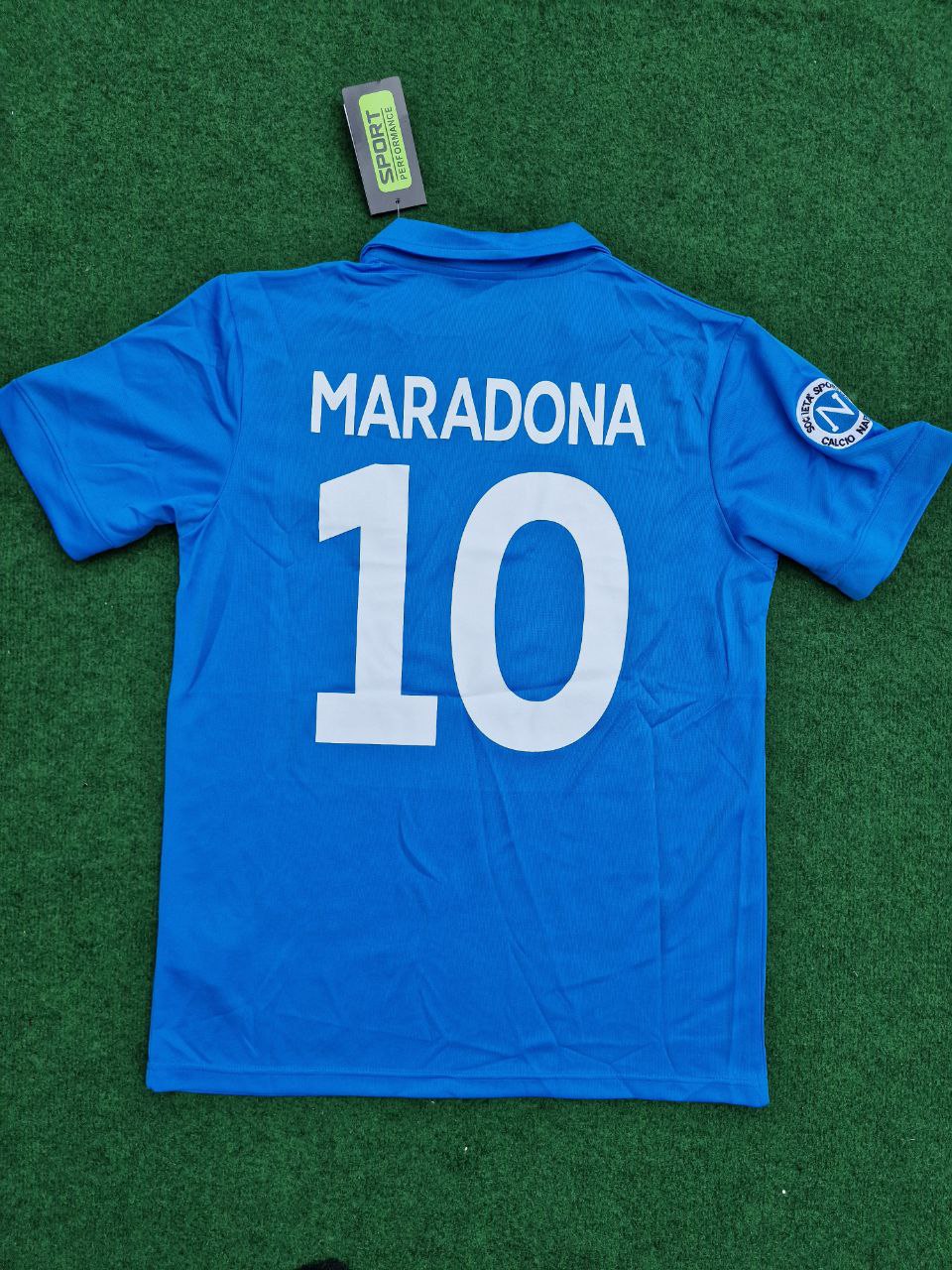 Diego Armando Maradona Napoli 1988 Retro Vintage Football Jersey – 10