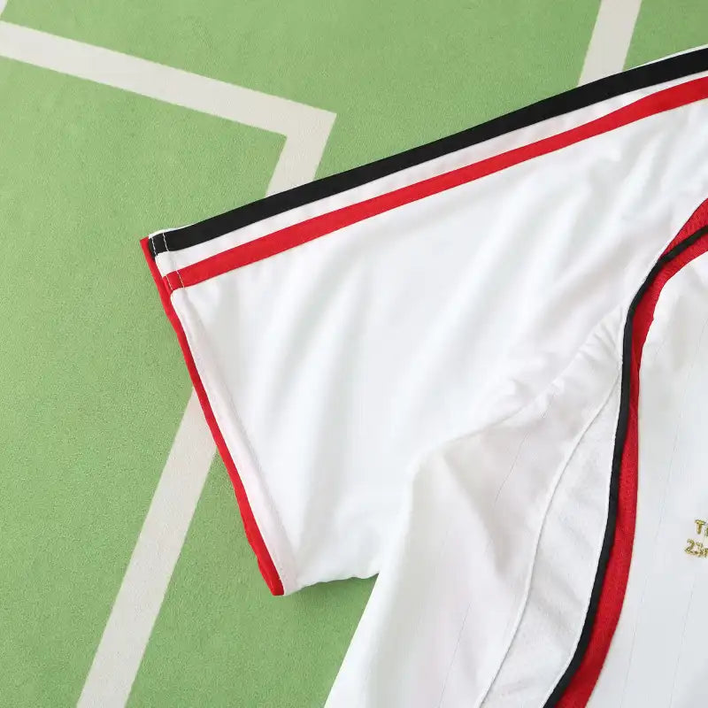 A.C. Milan 06/07 Away White Retro Football Jersey – Front View