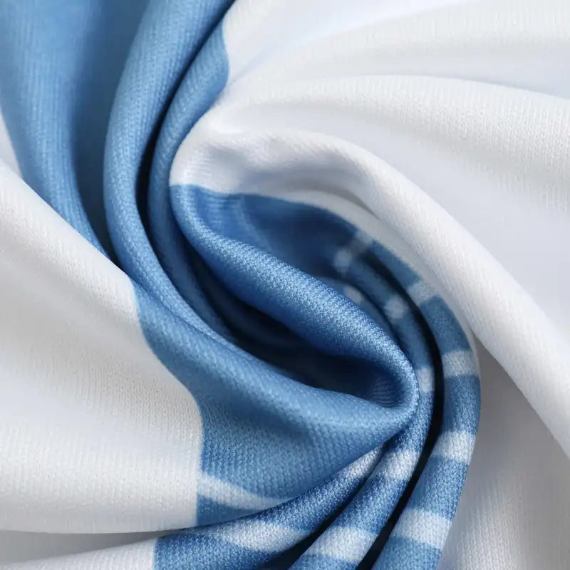 2014 Argentina Season Home Retro Football Jersey – 4