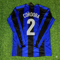 Ivan Cordoba Inter Milan 2004-05 Retro Football Jersey – Back View