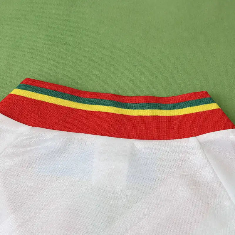 1992 Portugal Season Away White Retro Football Jersey – 4