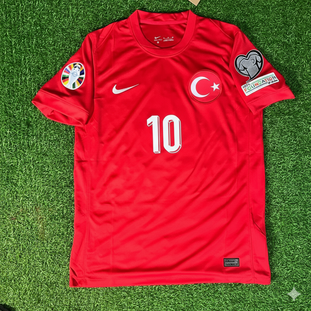 Hakan Çalhanoğlu Turkey Turkiye Jersey – Front View