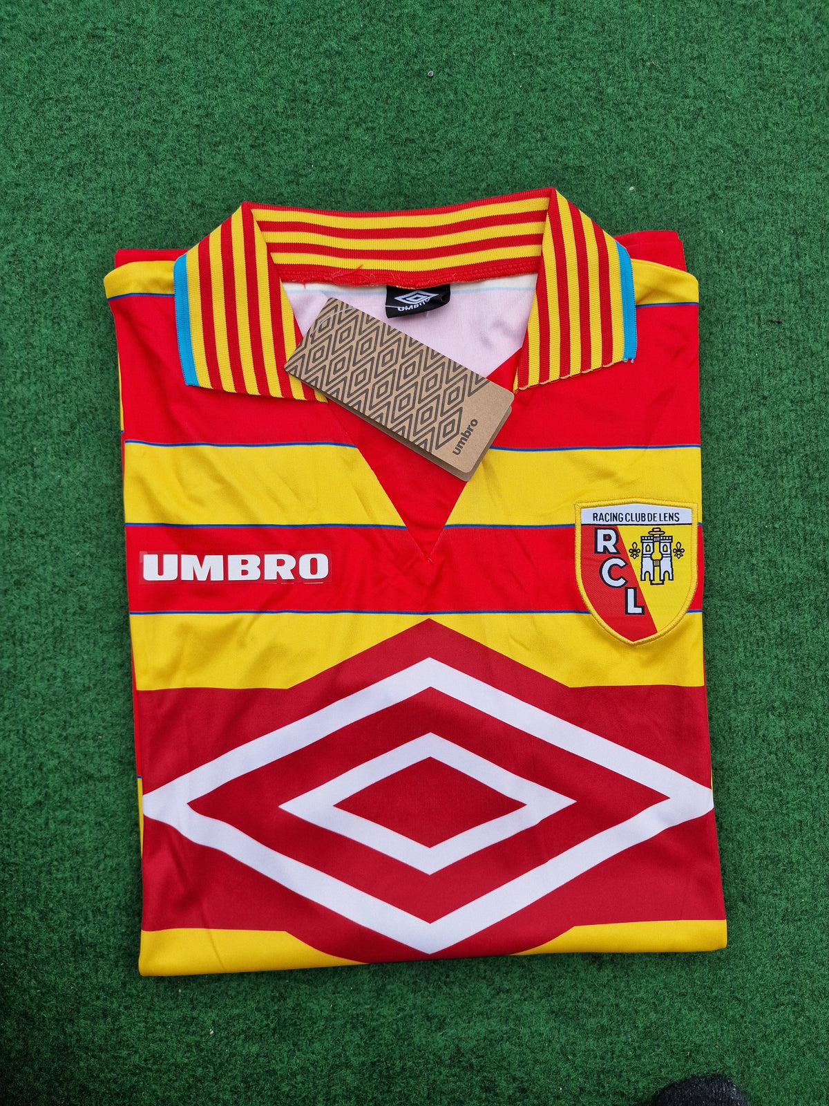 RC Lens 1998 Retro Football Jersey – 8
