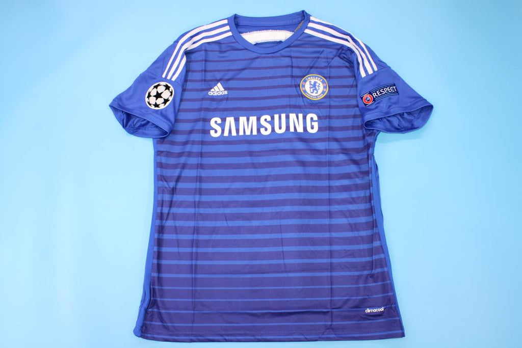 John Terry Chelsea 2014 2015 Retro Sleeve Jersey – Detailed View