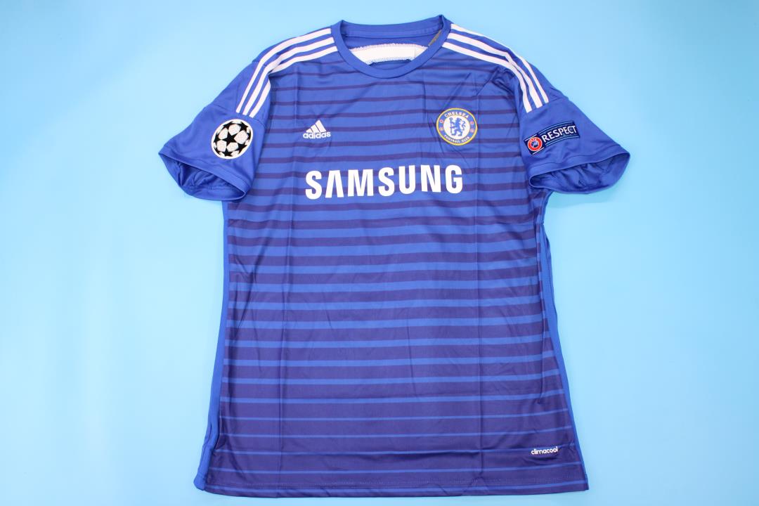 John Terry Chelsea 2014 2015 Retro Sleeve Jersey – Detailed View