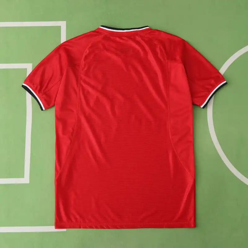 Manchester United F.C 00/02 Season Home Red Retro Jersey – Detailed View