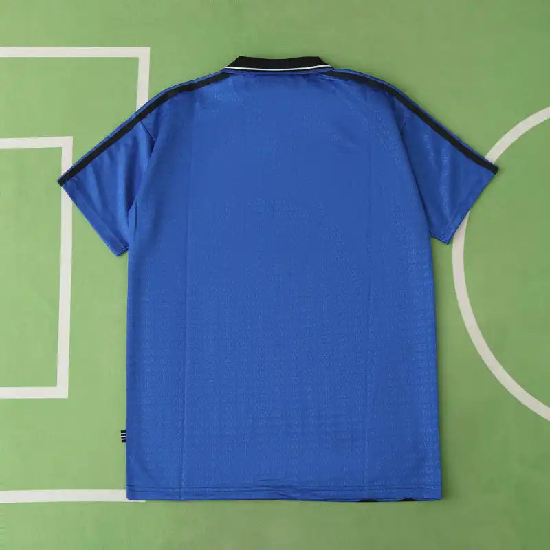 1994 Argentina Season Away Blue Retro Football Jersey – Detailed View