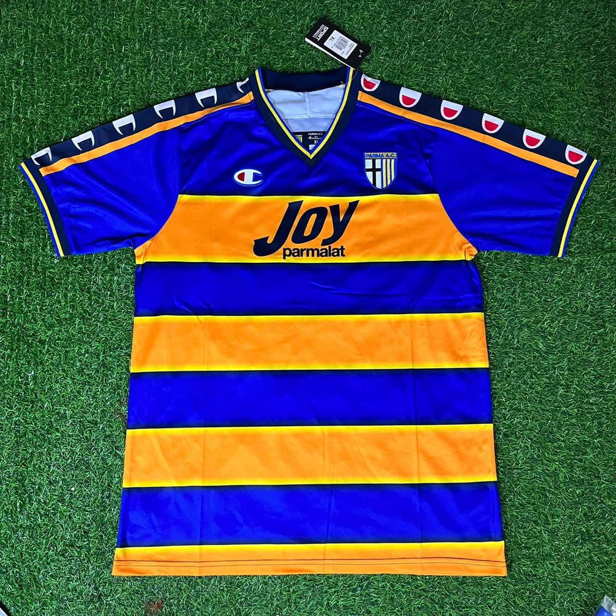 Dino Baggio Parma Calcio 98-99 Retro Jersey – Front View