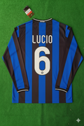 2010 Lucio - Inter Champions League Final Football Jersey – Back View