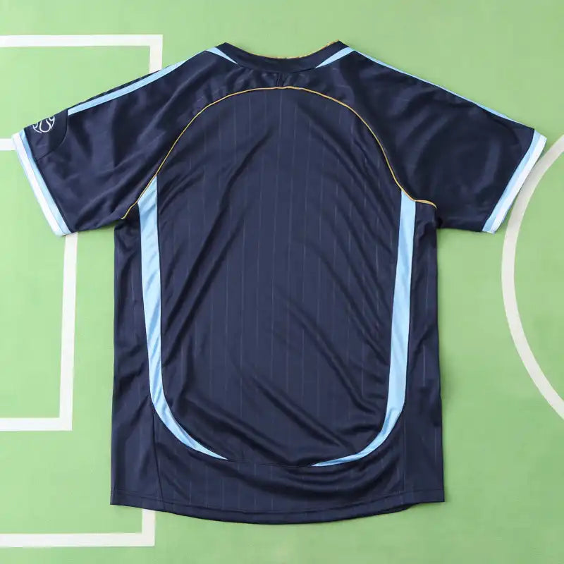 Argentina 2006 Season Away SkyBlue Retro Jersey – Front View