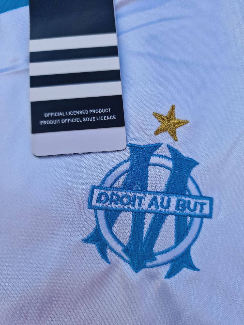 Olympique Marseille Didier Drogba 2003-04 Home OM Football Jersey – 6