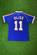 Michael Olise France Retro Football Jersey – Back View