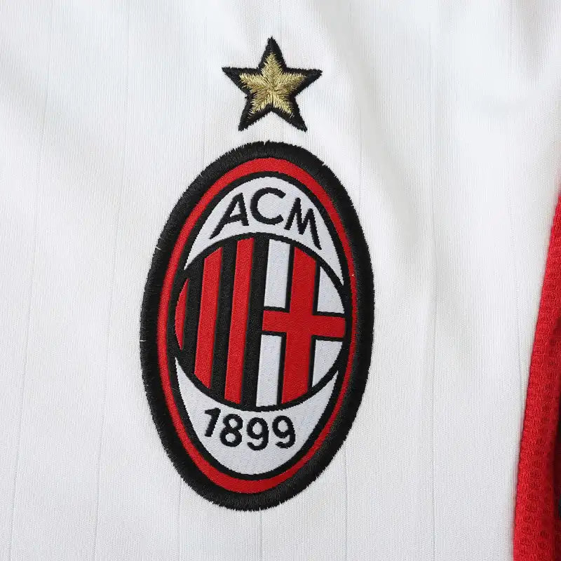 A.C. Milan 06/07 Away White Retro Football Jersey – 6