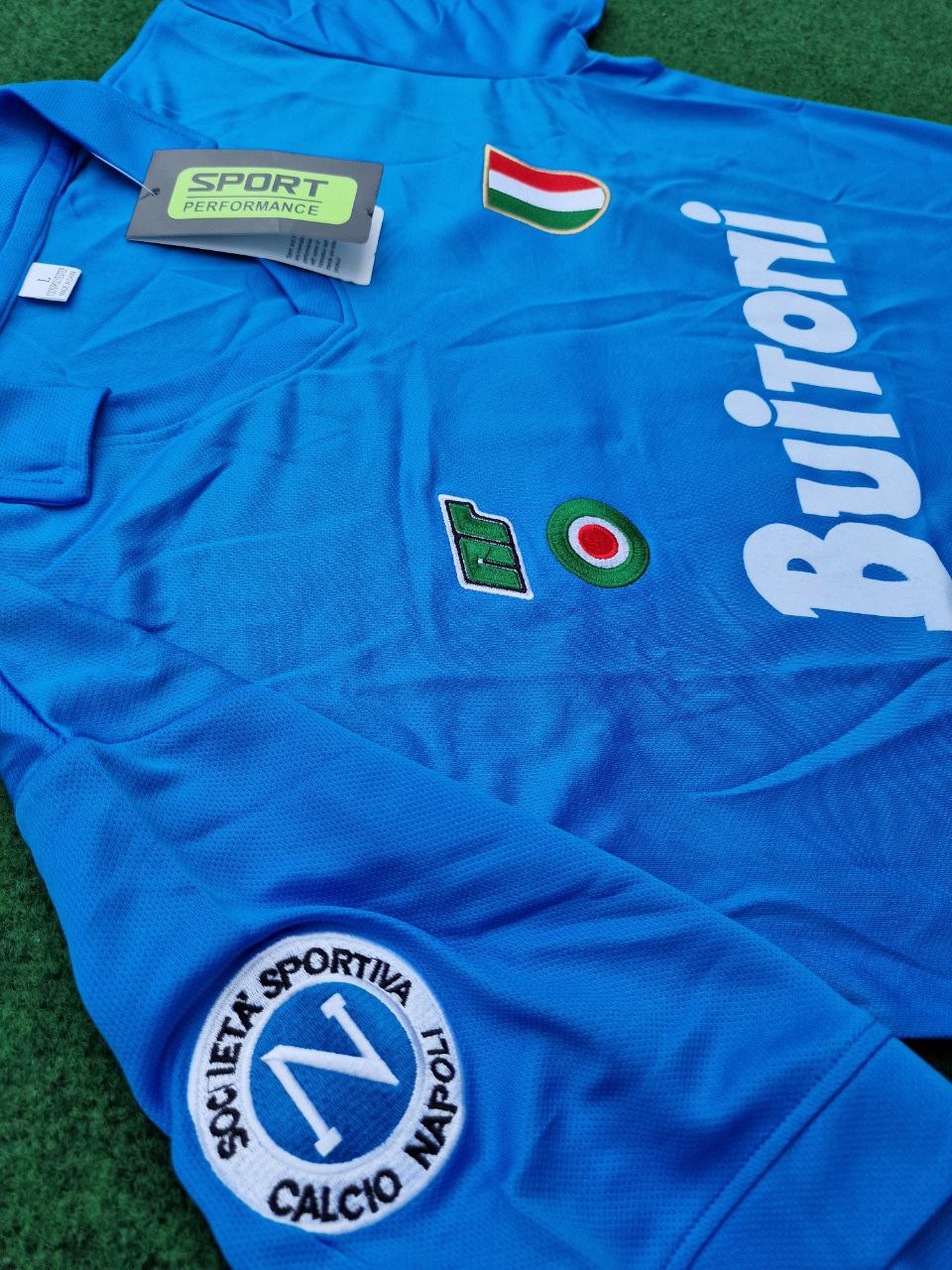 1988 Diego Armando Maradona Napoli Retro Vintage Football Football Jersey – 4