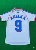 1998 France World Cup Nicolas Anelka Retro Football Jersey – Back View