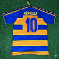 Faustino Asprilla Parma Calcio 98-99 Retro Football Jersey – Back View
