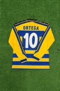 Ariel Ortega Parma 1999/00 Retro Long Sleeve Football Jersey – Back View