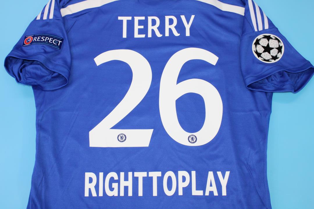 John Terry Chelsea 2014 2015 Retro Sleeve Jersey – Front View