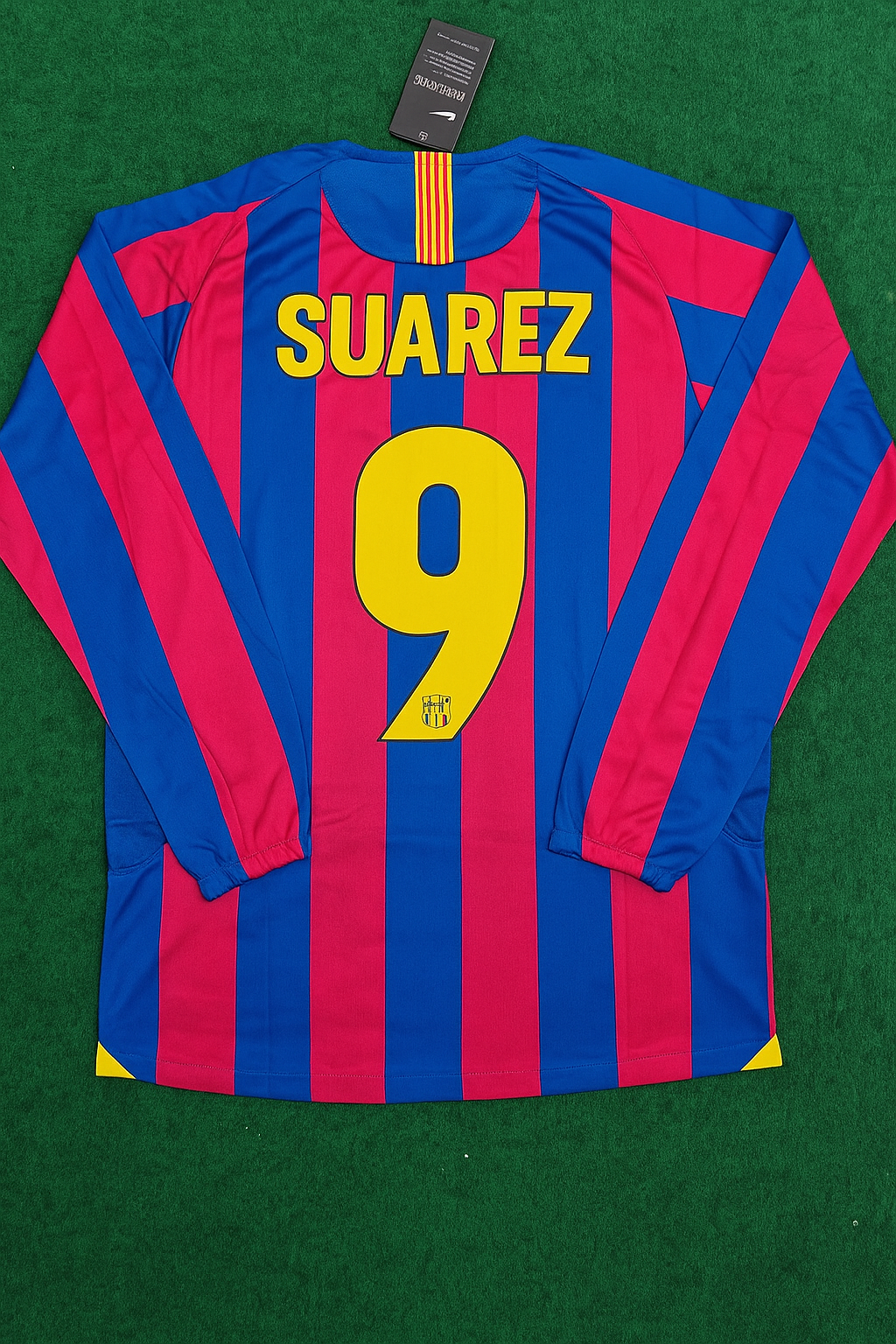 Luis Suarez Barcelona 2014 Retro Jersey – Back View
