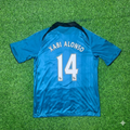 Liverpool 2008–2009 Green Retro Football Jersey – Xabi Alonso – Back View