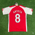 2014/15 Mikel Arteta Arsenal Home Football Jersey Collection – Back View