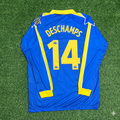 1997 Didier Deschamps Juventus 1998 Long Sleeve Retro Football Jersey – Back View