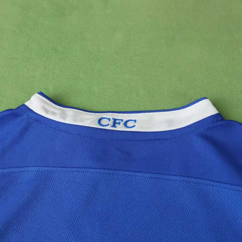 2003 Gianfranco Zola Chelsea 2005 Season Home Navy Blue Retro Football Jersey – 4