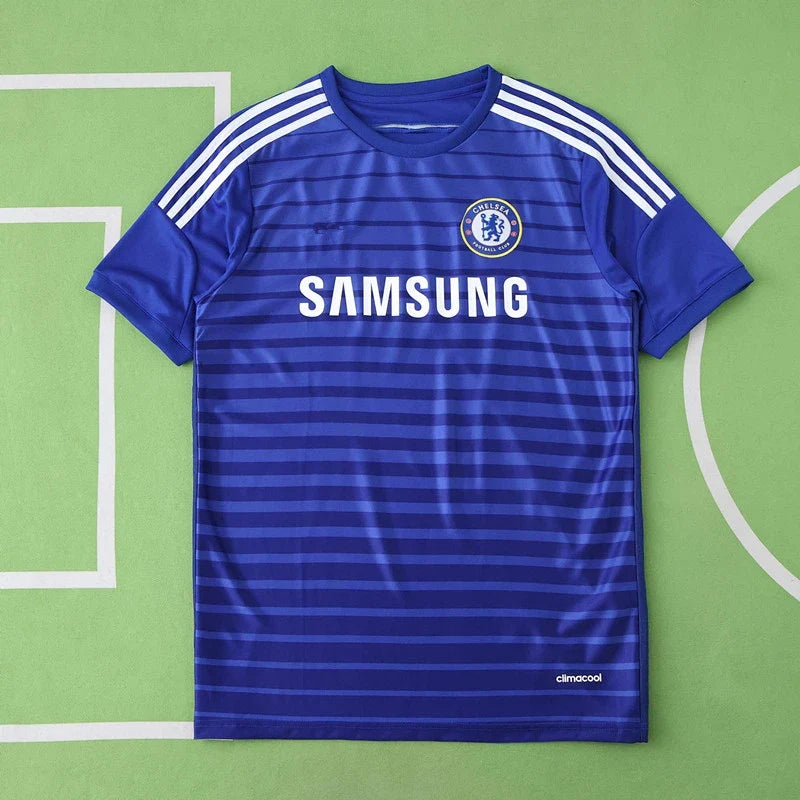 Chelsea F.C. 14/15 Season Home Navy Blue Retro Jersey – Back View