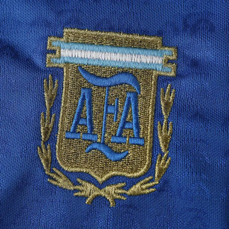 1994 Argentina Season Away Blue Retro Football Jersey – 6