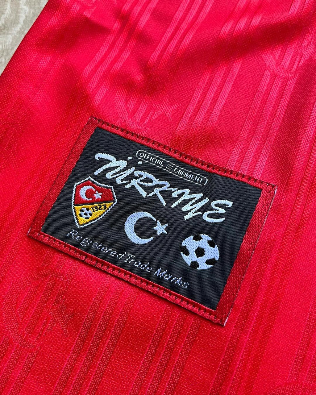Türkiye Efsane Kirmizi Turkey Retro Kirmizi Özel Forma Football Jersey – 9