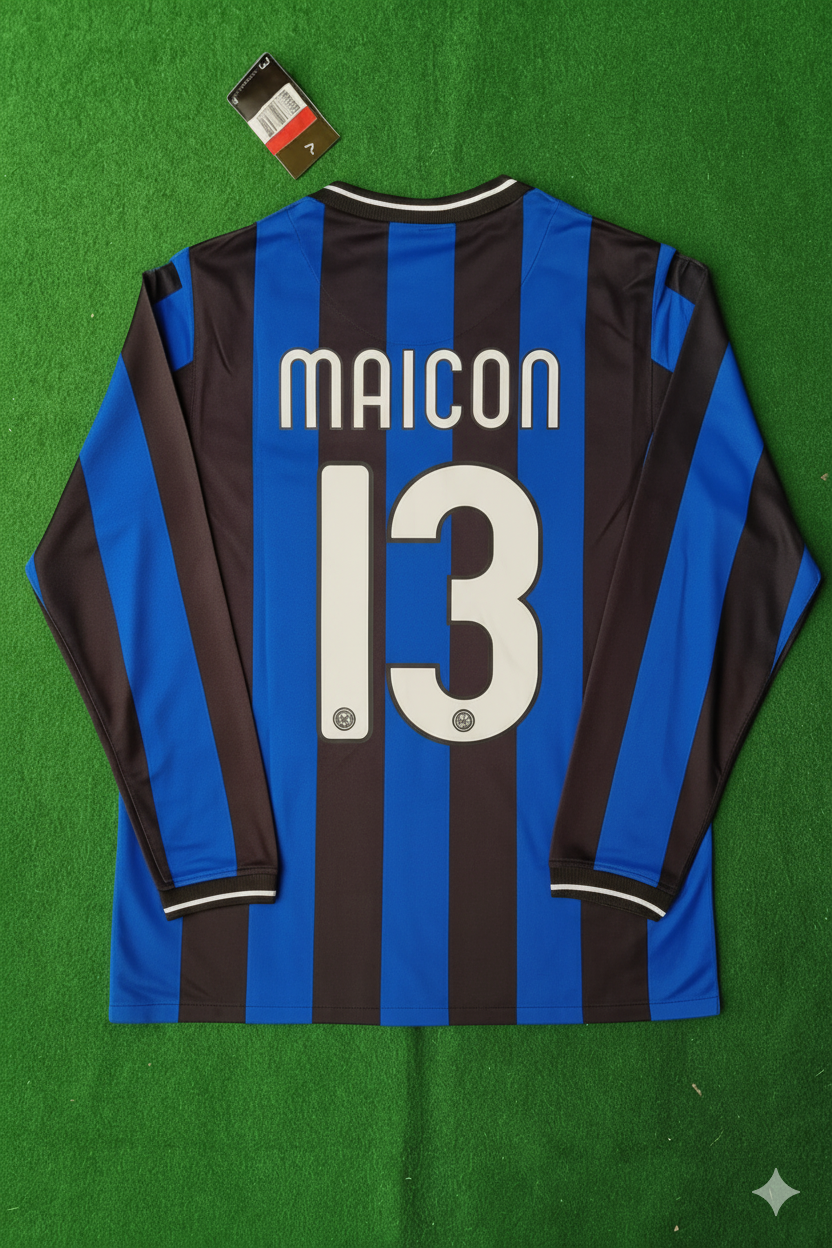 2010 Maicon - Inter Champions League Final Football Jersey – Back View