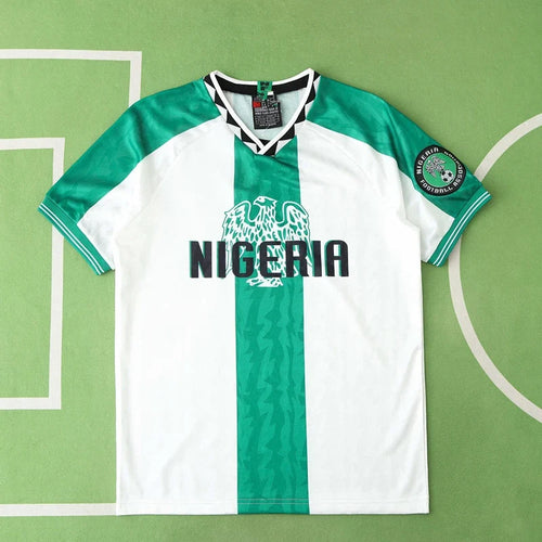 1996 Nigeria Away Retro Football Jersey – Back View