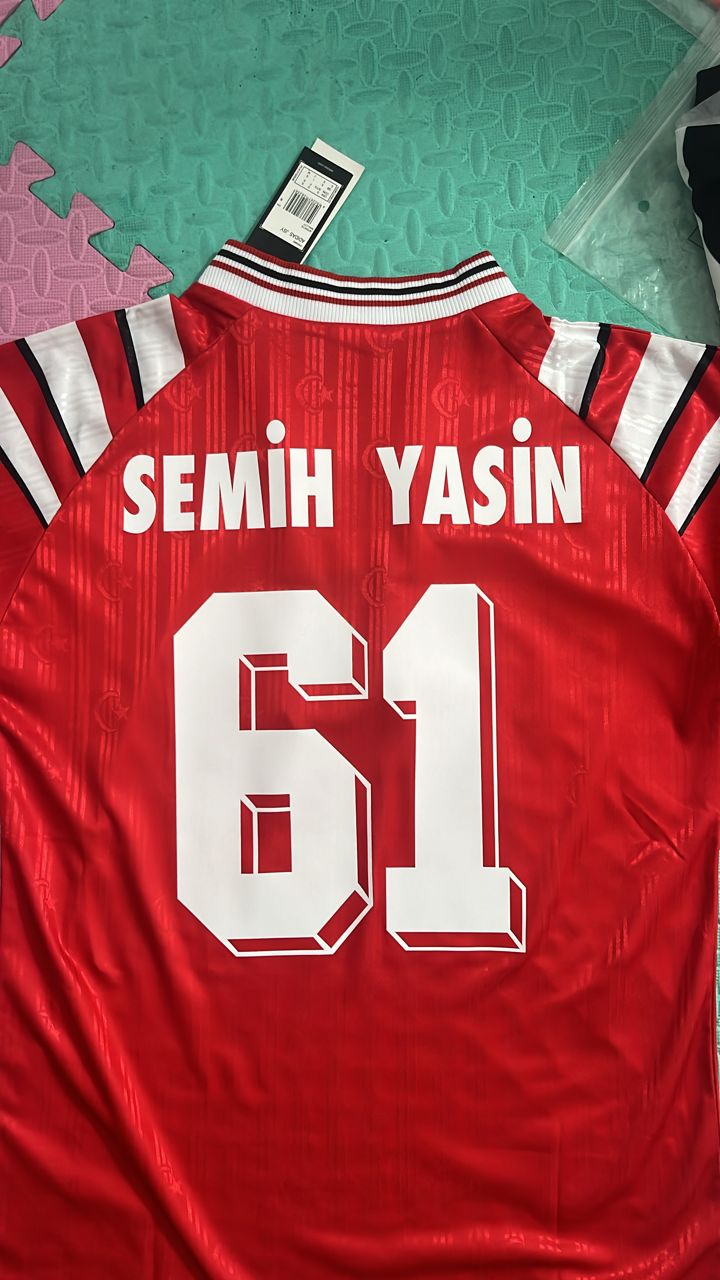 Türkiye Efsane Kirmizi Turkey Retro Kirmizi Özel Forma Football Jersey – 4