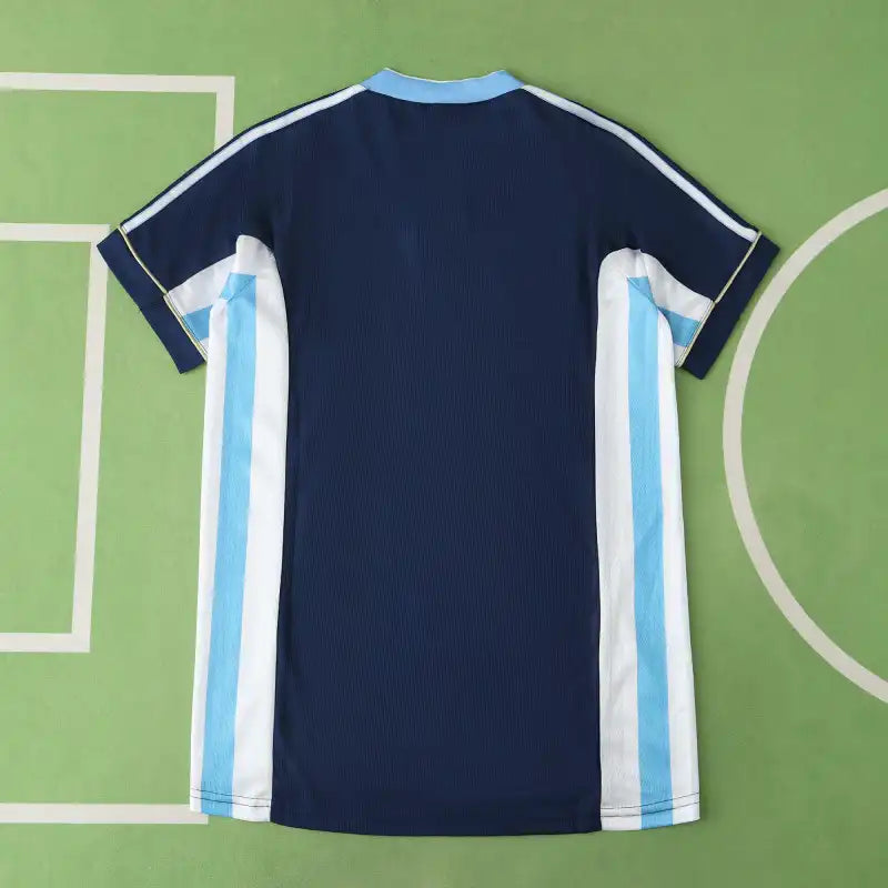 1988 Argentina Season Away Retro Football Jersey – Detailed View