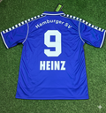 Marek Heinz Hamburger SV 2000-2001 Retro Heimtrikot Rot – Back View