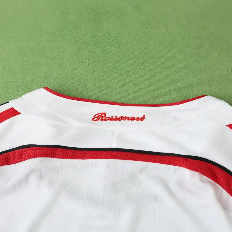 A.C. Milan 06/07 Away White Retro Football Jersey – 4