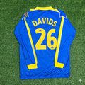 1997 Edgar Davids Juventus 1998 Long Sleeve Retro Football Jersey – Back View