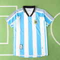 1988 Argentina Season Home Retro Football Jersey – Back View