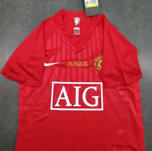 Manchester United 2009 Moscow Final Kids Children Home Jersey – 5