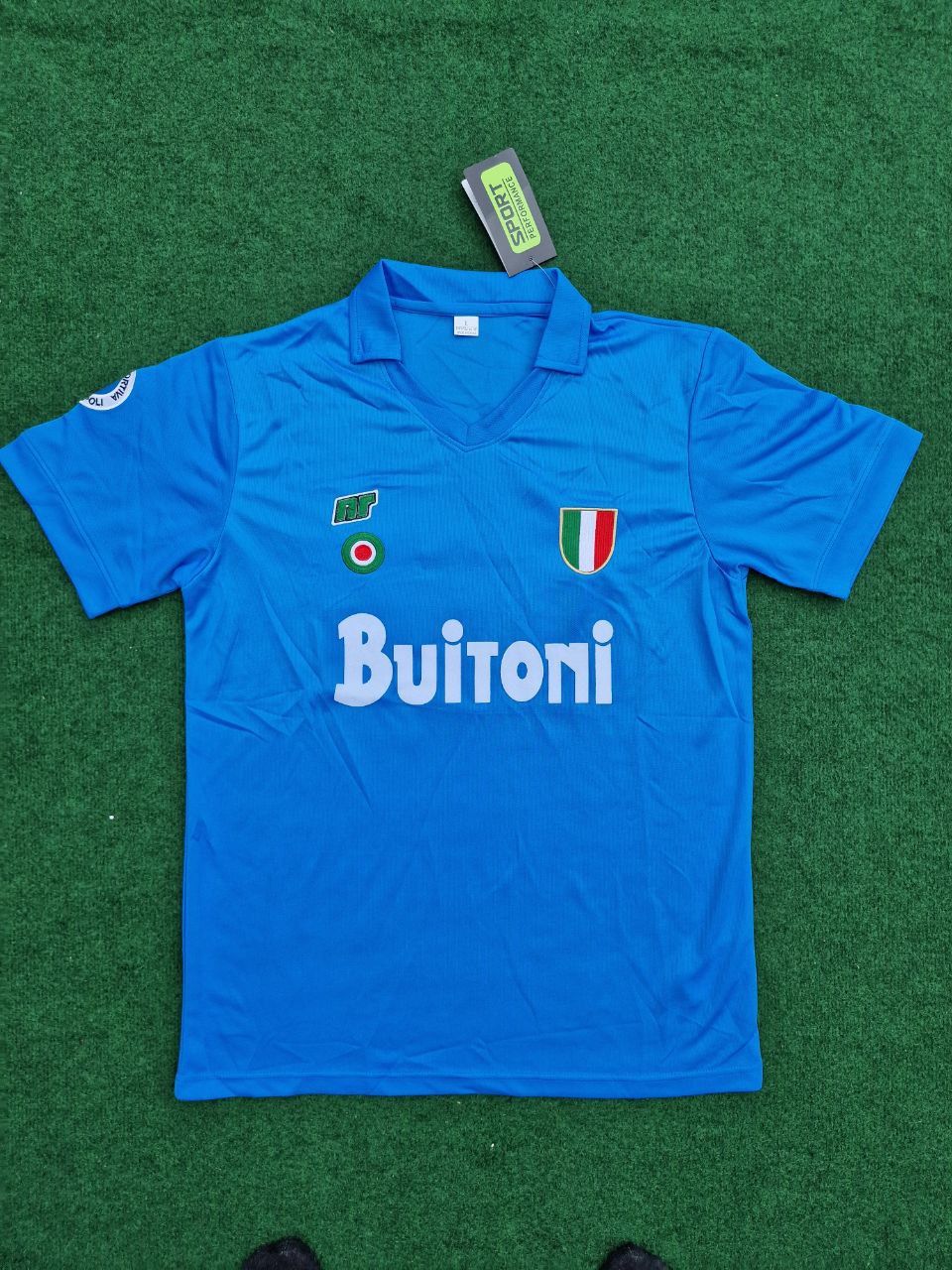 1988 Diego Armando Maradona Napoli Retro Vintage Football Football Jersey – 5