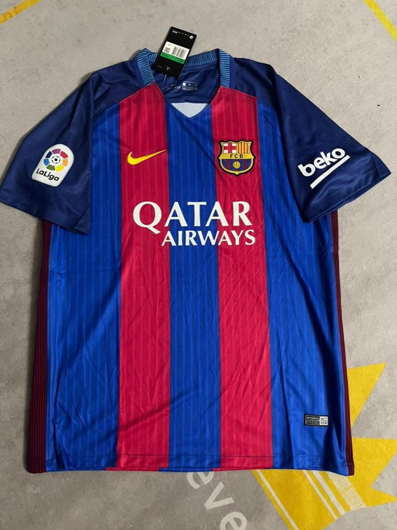 Lionel Messi Barcelona 2016-2017 Season Jersey – Front View