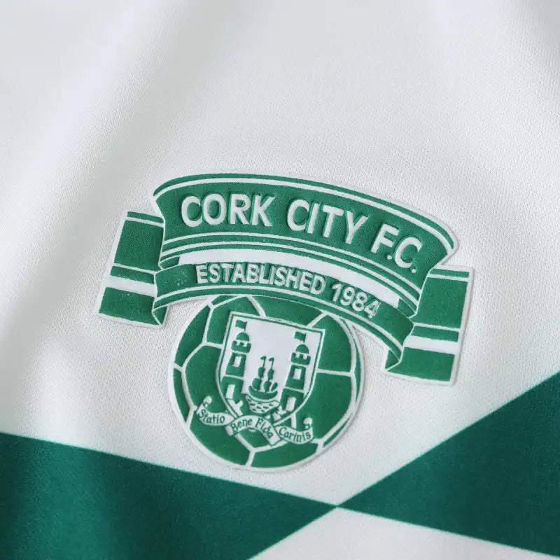 Cork City F.C 88/89 Season White Home Retro Football Jersey – 4