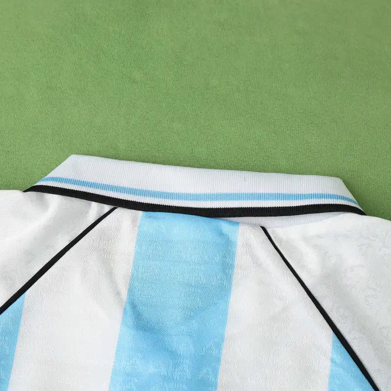 1996 Argentina Season Home Retro Football Jersey – 4