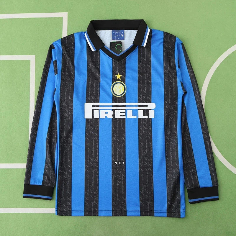 Inter Milan 1997/98 Retro Football Jersey – Back View
